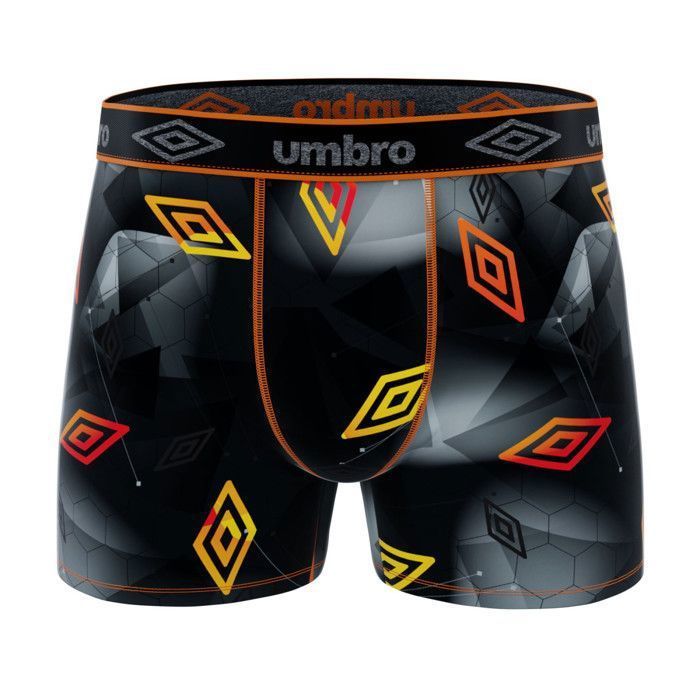 Boxer da uomo Umbro - Neri (confezione da 6)