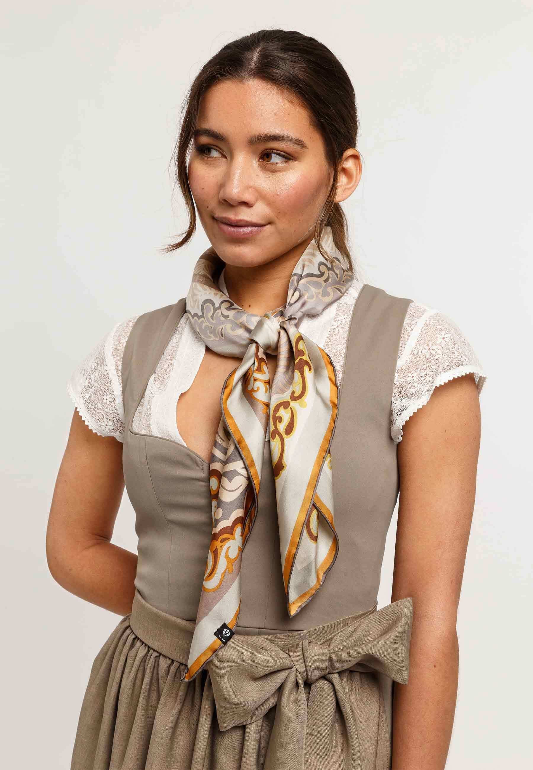 FRAAS DIEREN BLOEMEN TOUCH - Foulard - steen