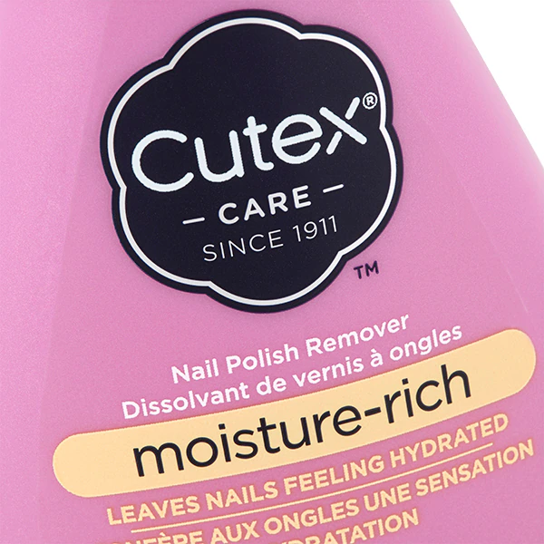 Cutex vochtinbrengende nagellakremover 200 ml