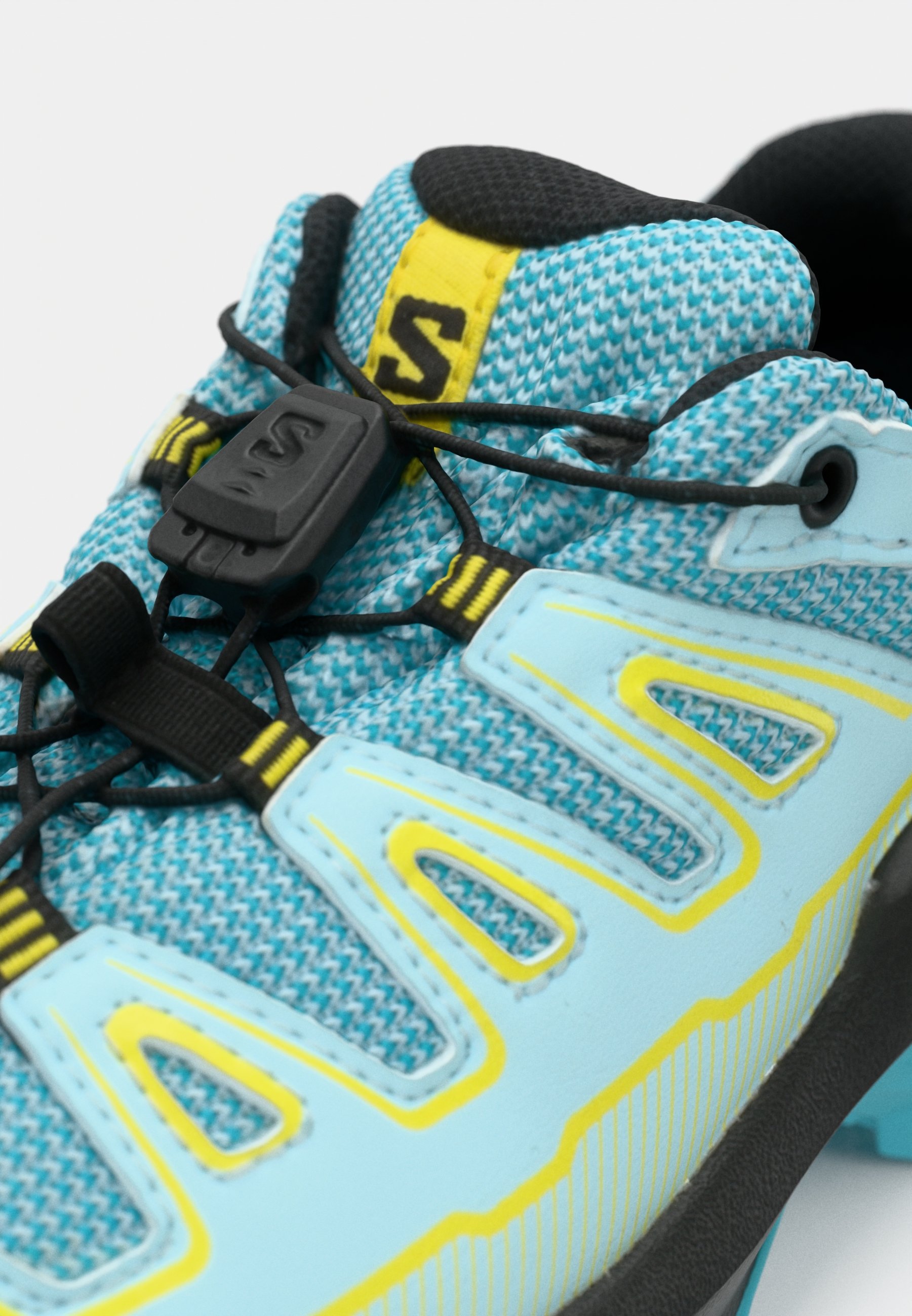 Salomon X ULTRA GTX UNISEX - Wandelschoenen - blauw curaçao/turbulence/gele iris