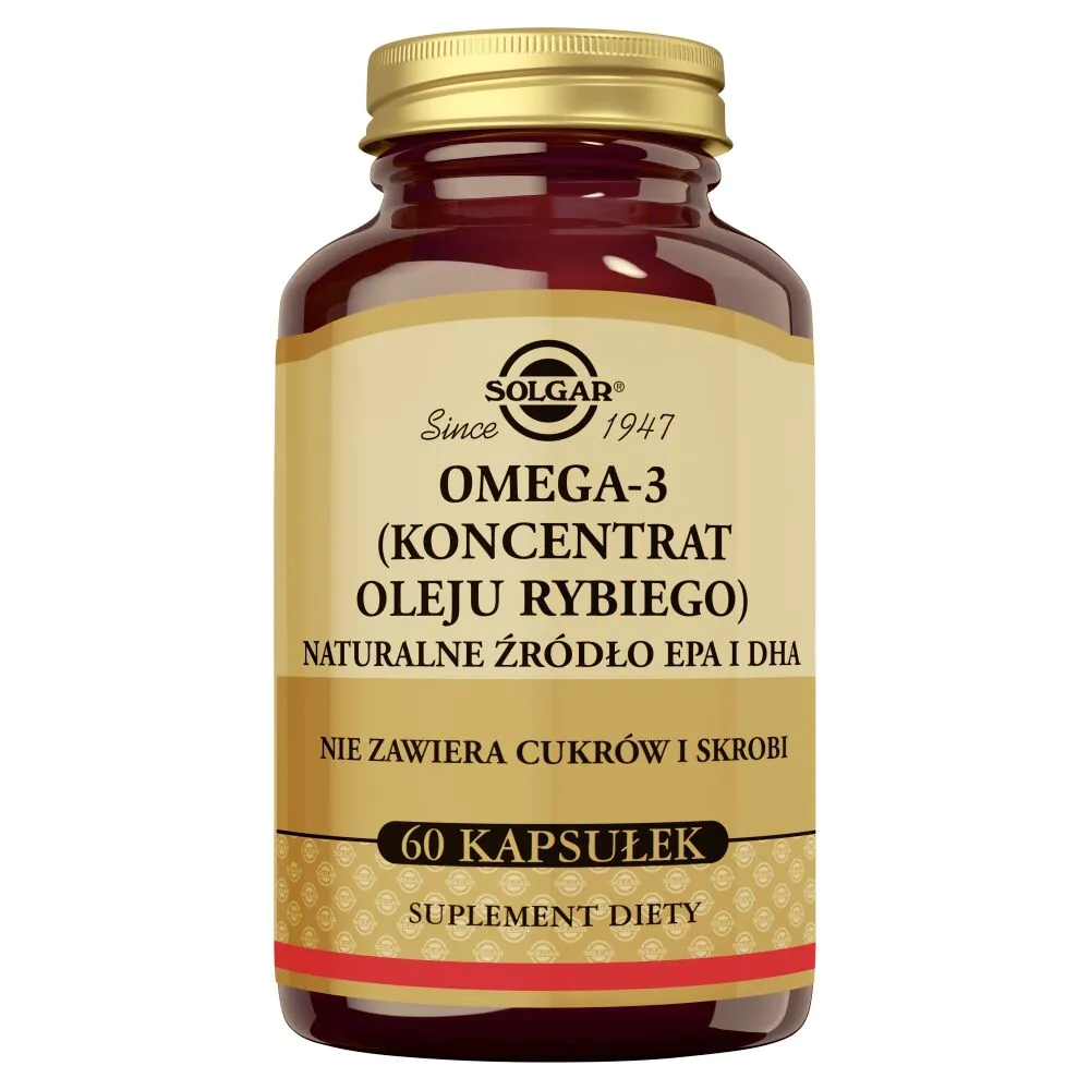 Solgar Omega-3 Koncentrat oleju rybiego kapsułki