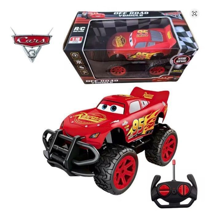 Lightning McQueen 4x4 op afstand bestuurbare auto – Auto's – Terreinvoertuig met afstandsbediening – Kinderspeelgoed