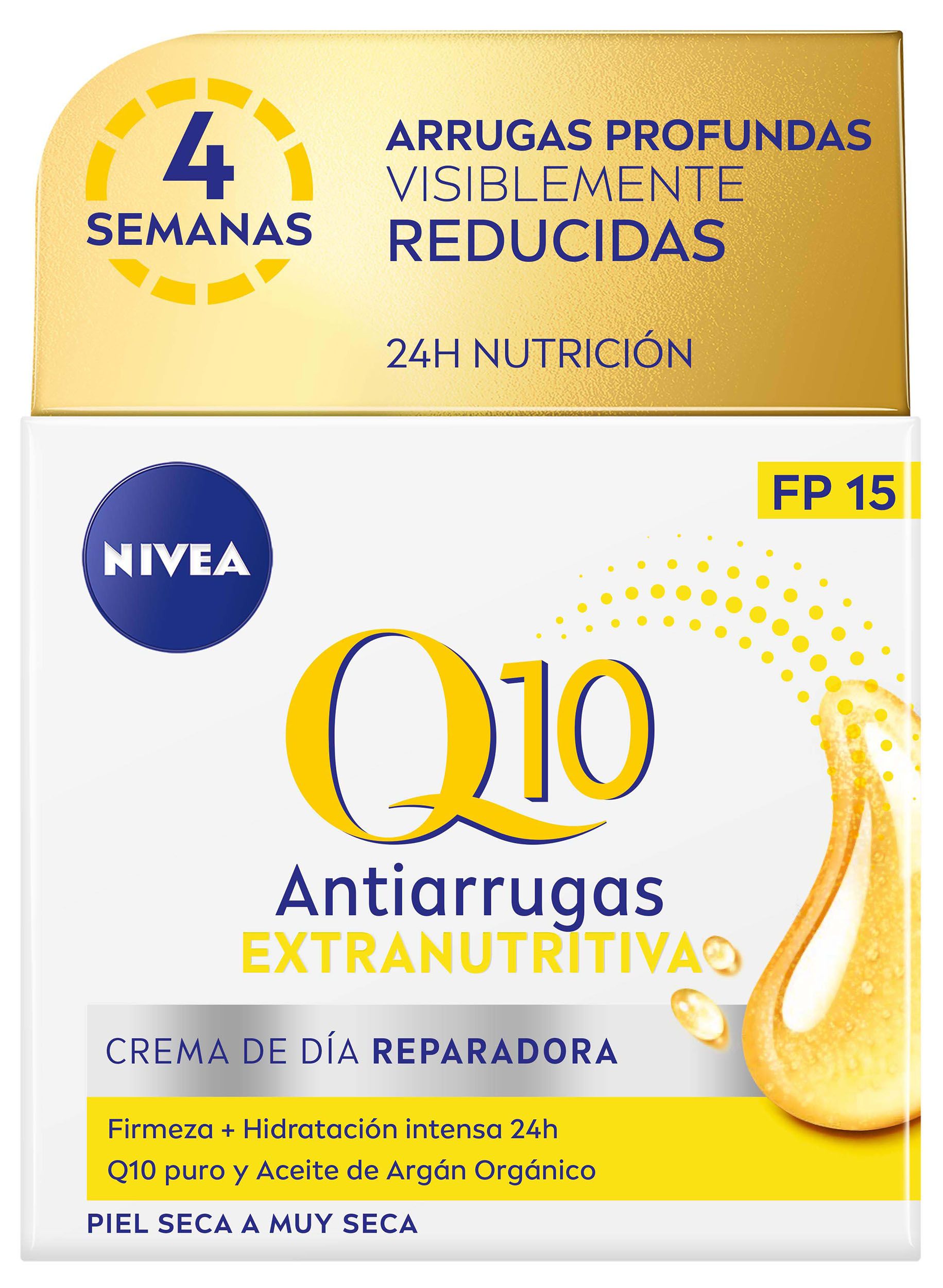 Q10 īpaši barojošs dienas krēms pret grumbām ar SPF 15 Sejas mitrinātāji