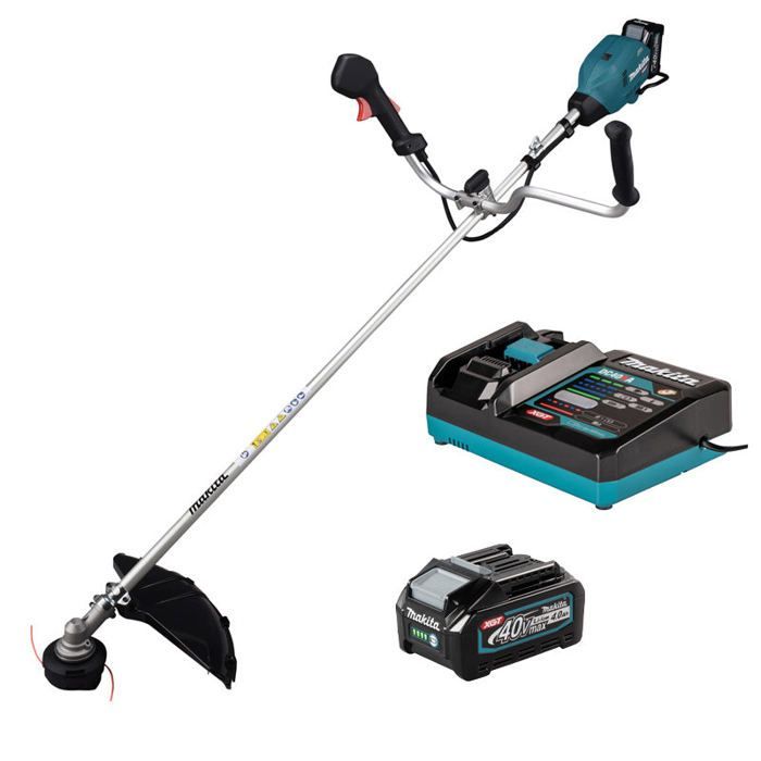 Desbrozadora Makita XGT 40V Max - UR006GM102 - con batería de 4.0Ah + cargador + accesorios