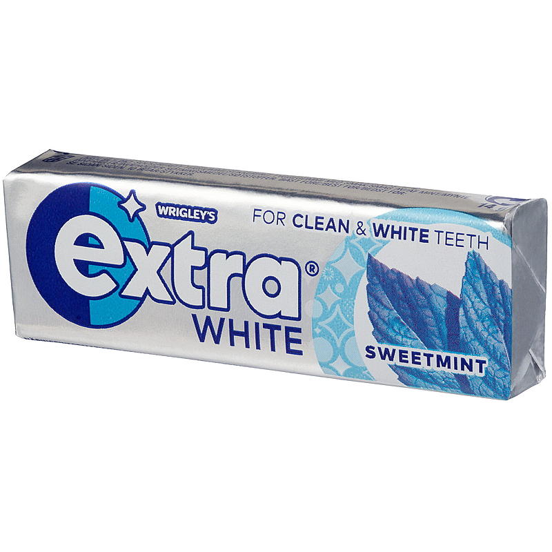 Extra Extra 14 g Valkoinen makea minttu