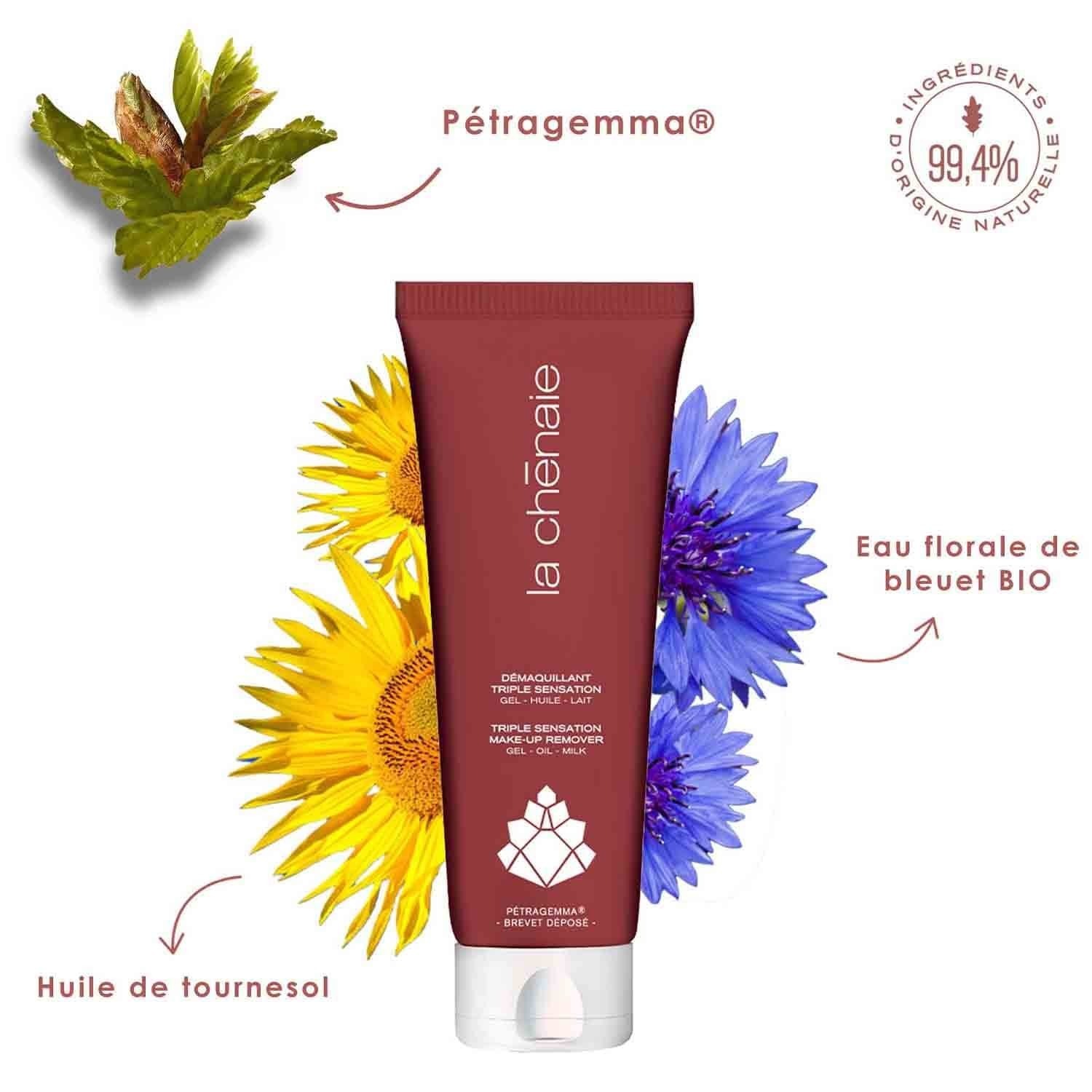 La Chênaie DÉMAQUILLANT TRIPLE SENSATION
