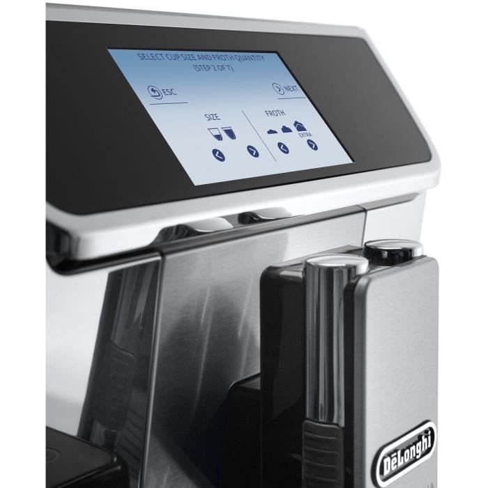 De'Longhi Primadonna Elite espresso machine with built-in grinder - ECAM650.85.MS - 28 recipes - Grey