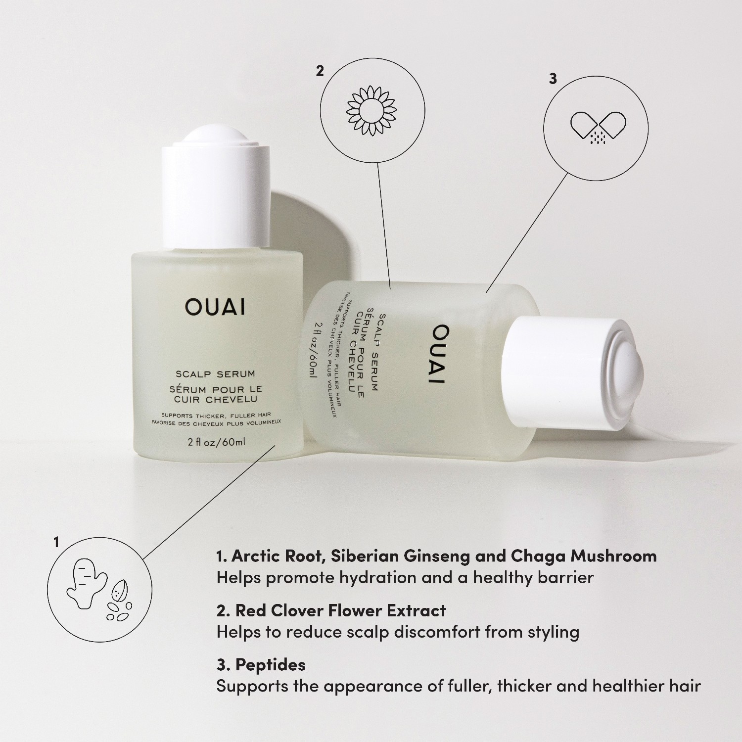 Ouai hidratantni serum Serum za vlasište – 60 ml