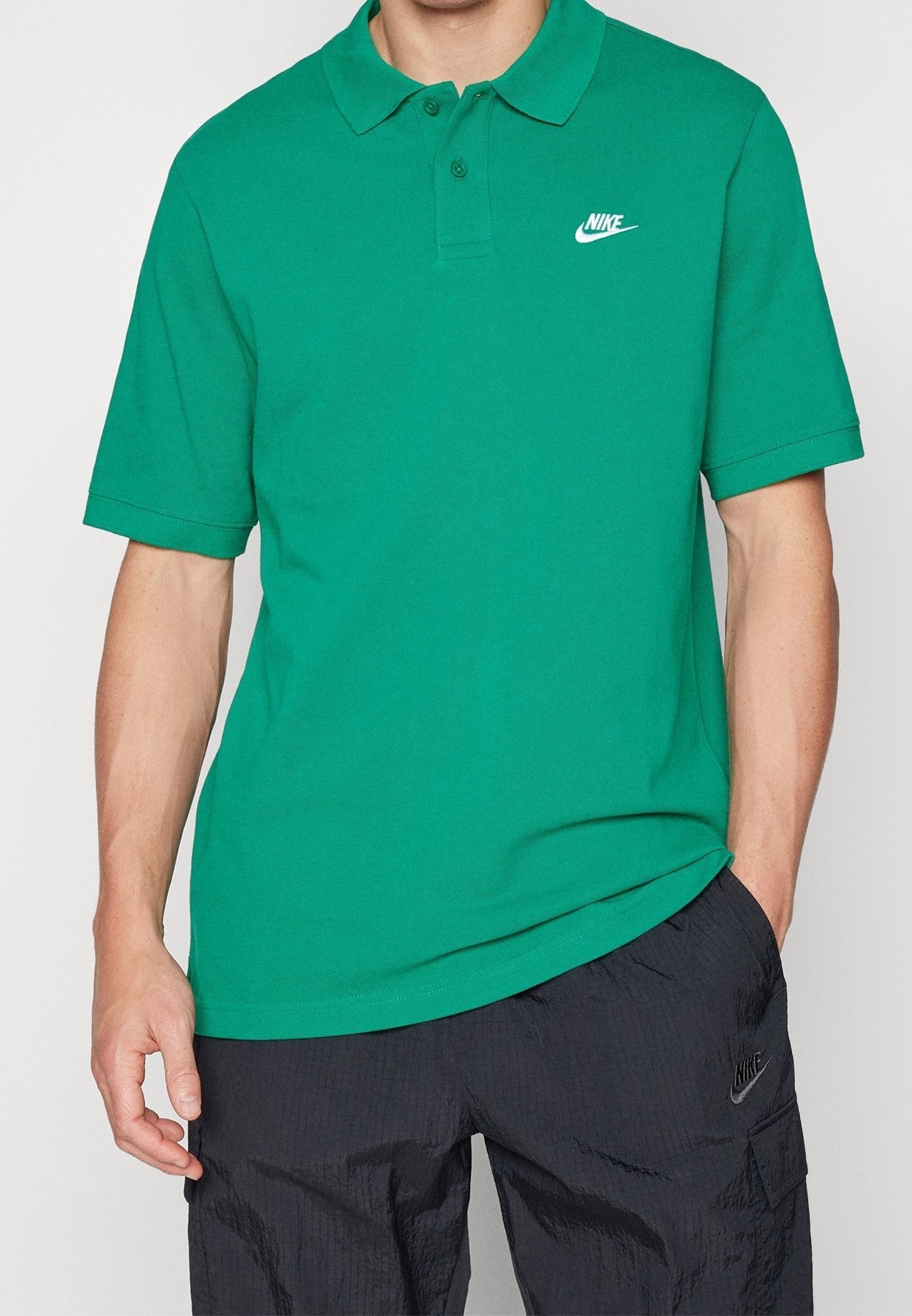 Nike Sportswear Poloskjorte - mørkegrønn