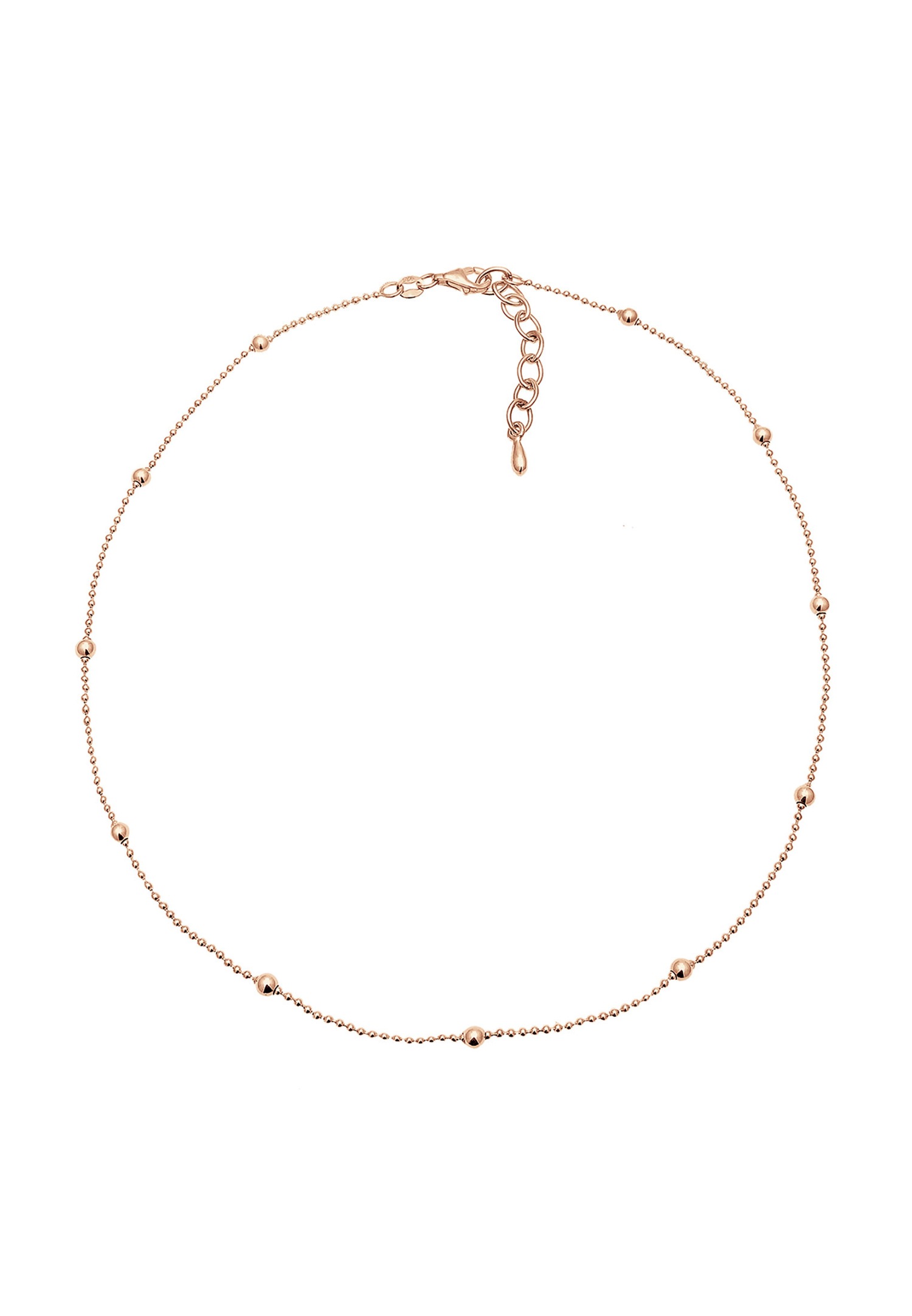 Elli Femmes Choker Basique Boules en Argent Sterling 925