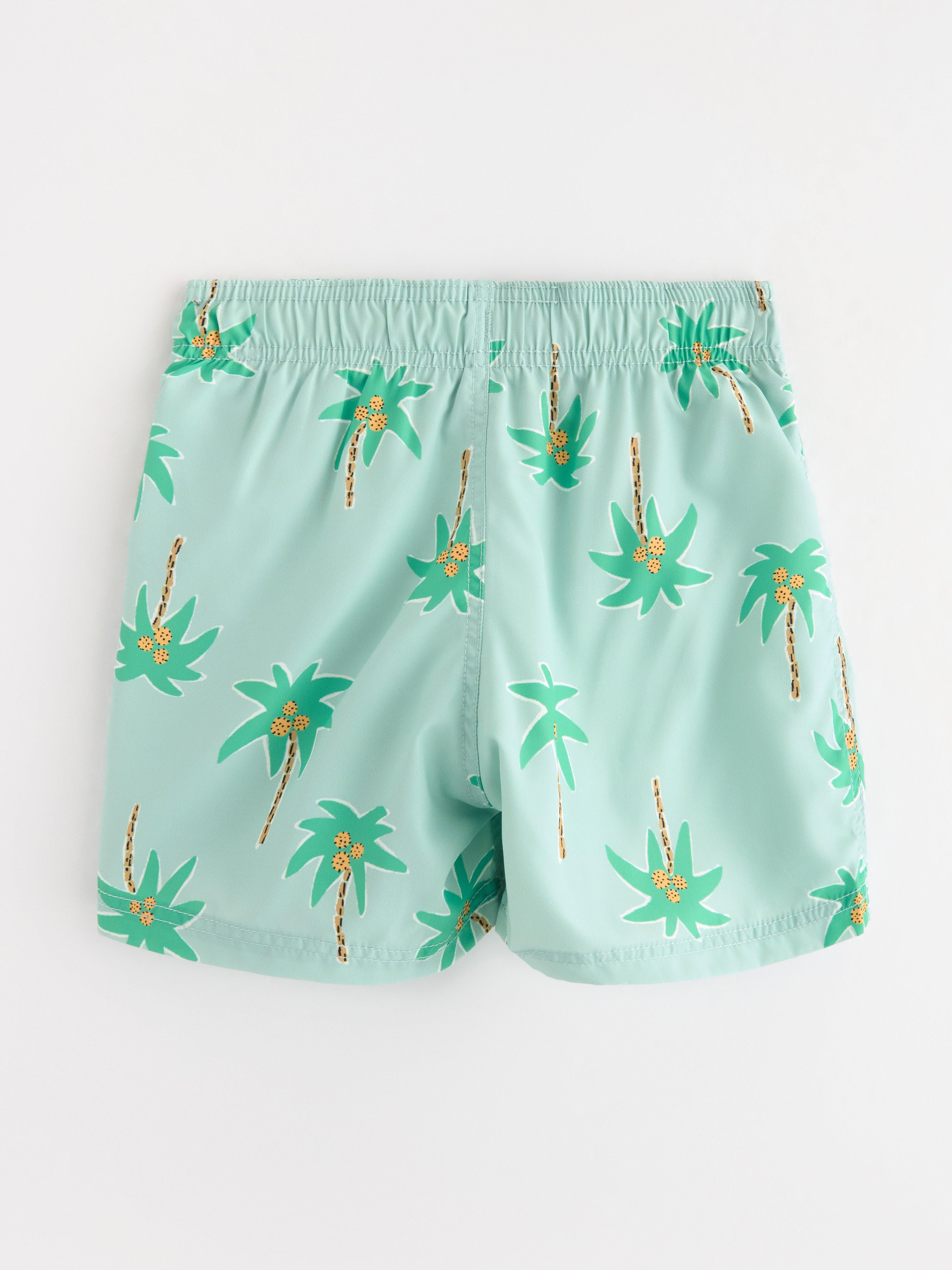 Badshorts světle zaprášeně tyrkysové