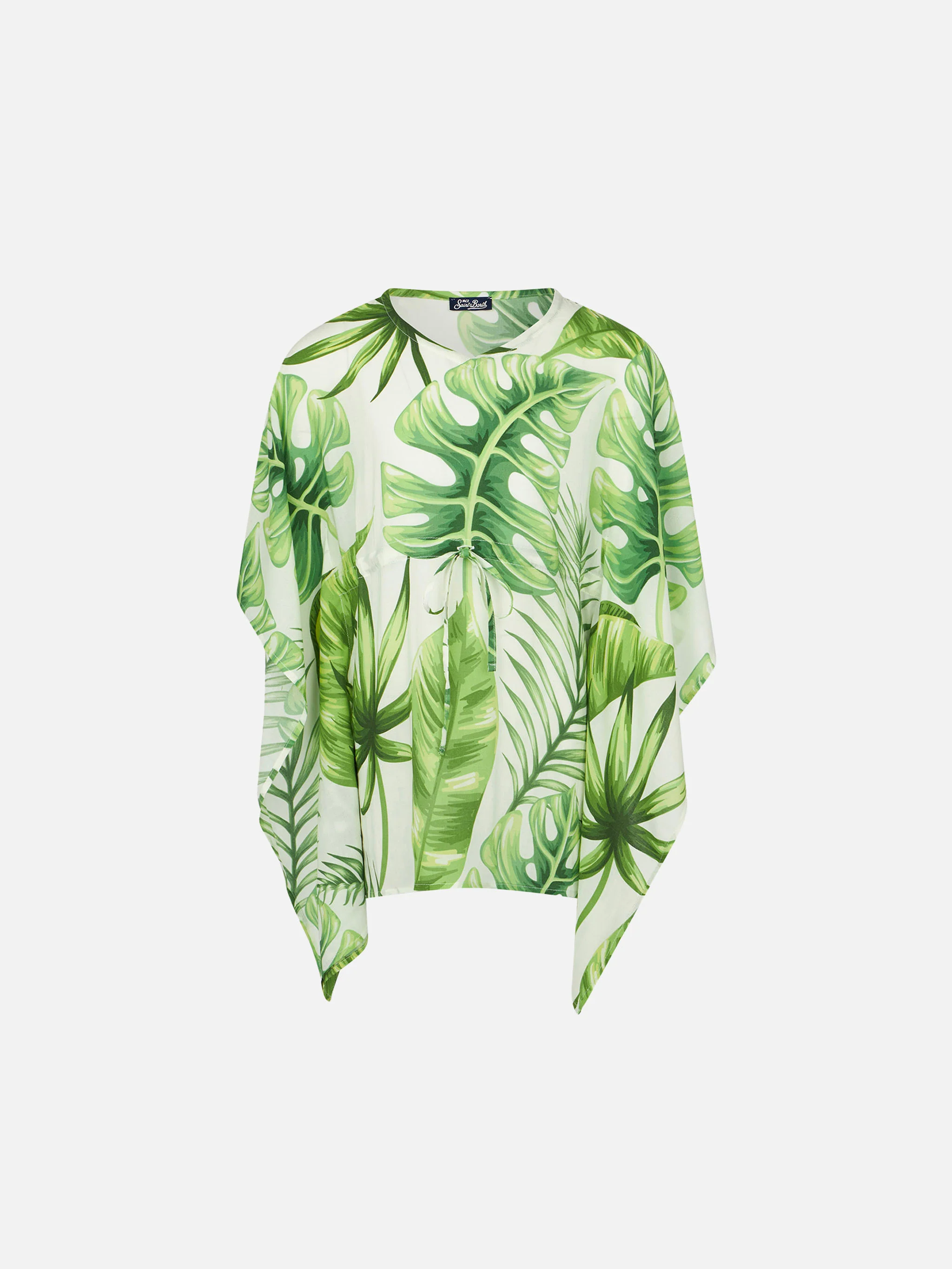 Meisjeskaftan met tropische print