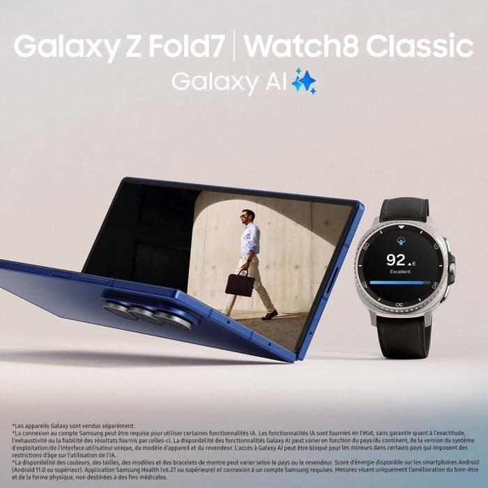 Samsung Galaxy Z Fold7 5G Smartphone 1 To Noir Absolu
