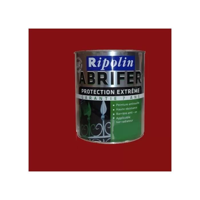 Pintura glicerolílica rojo vasco para trabajos en metal exterior - RIPOLIN - Acabado brillante de dos capas