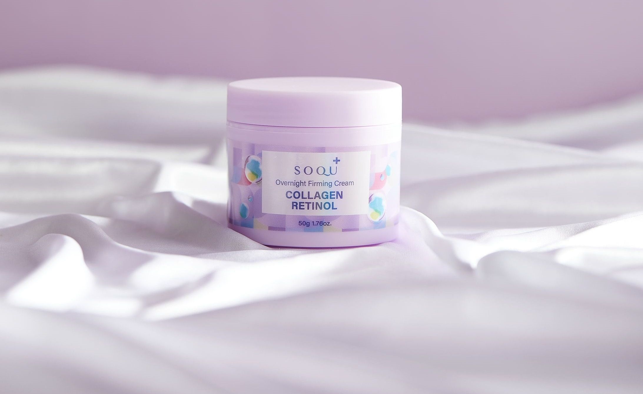Nočna krema za učvrstitev kože s kolagenom in retinolom Kreme proti gubam in staranju