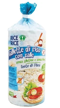 PROBIOS Rice&Rice Organski riževi kolački brez glutena s soljo 100 g