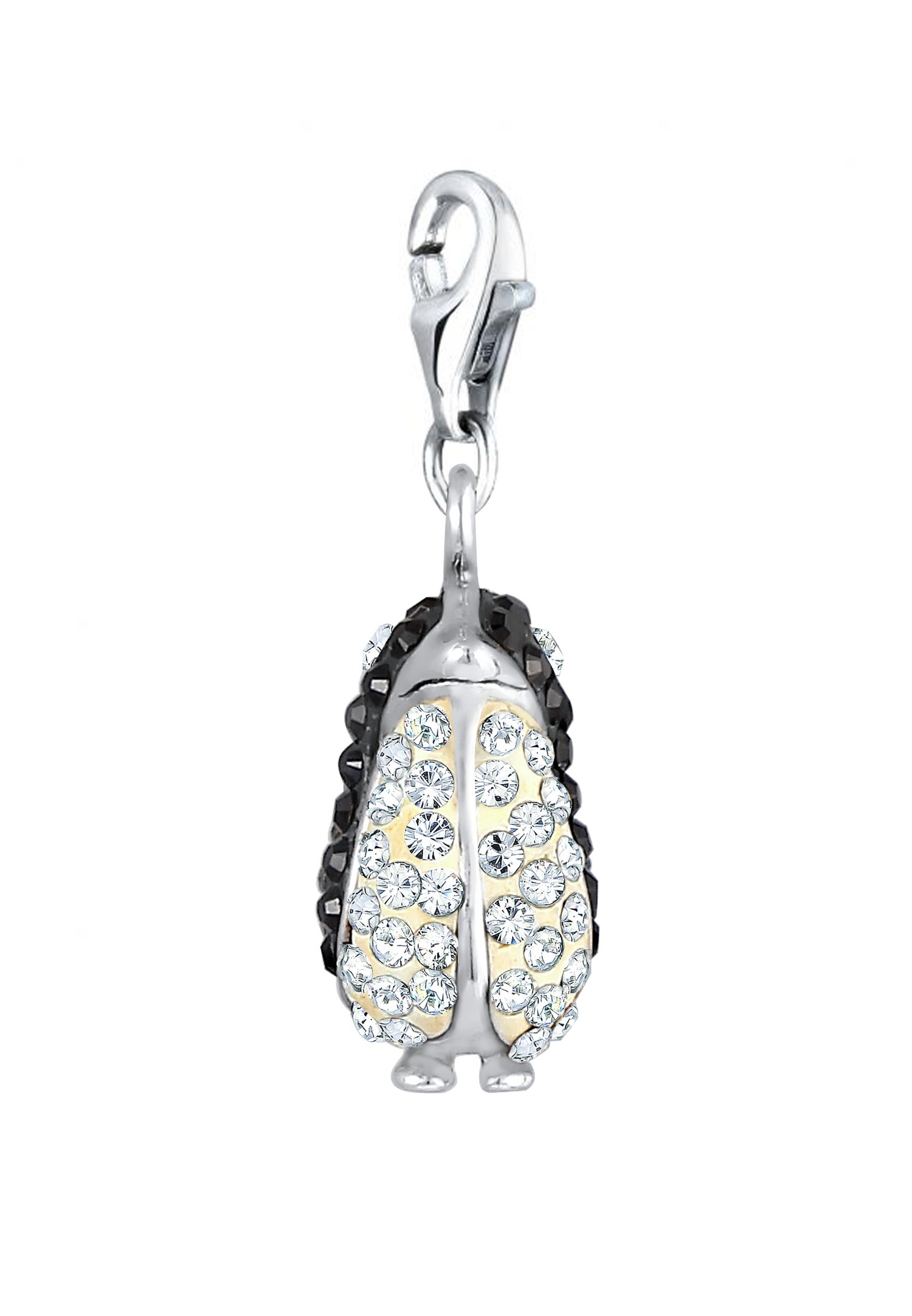 Nenalina Femmes pendentif pingouin avec cristaux en argent sterling 925