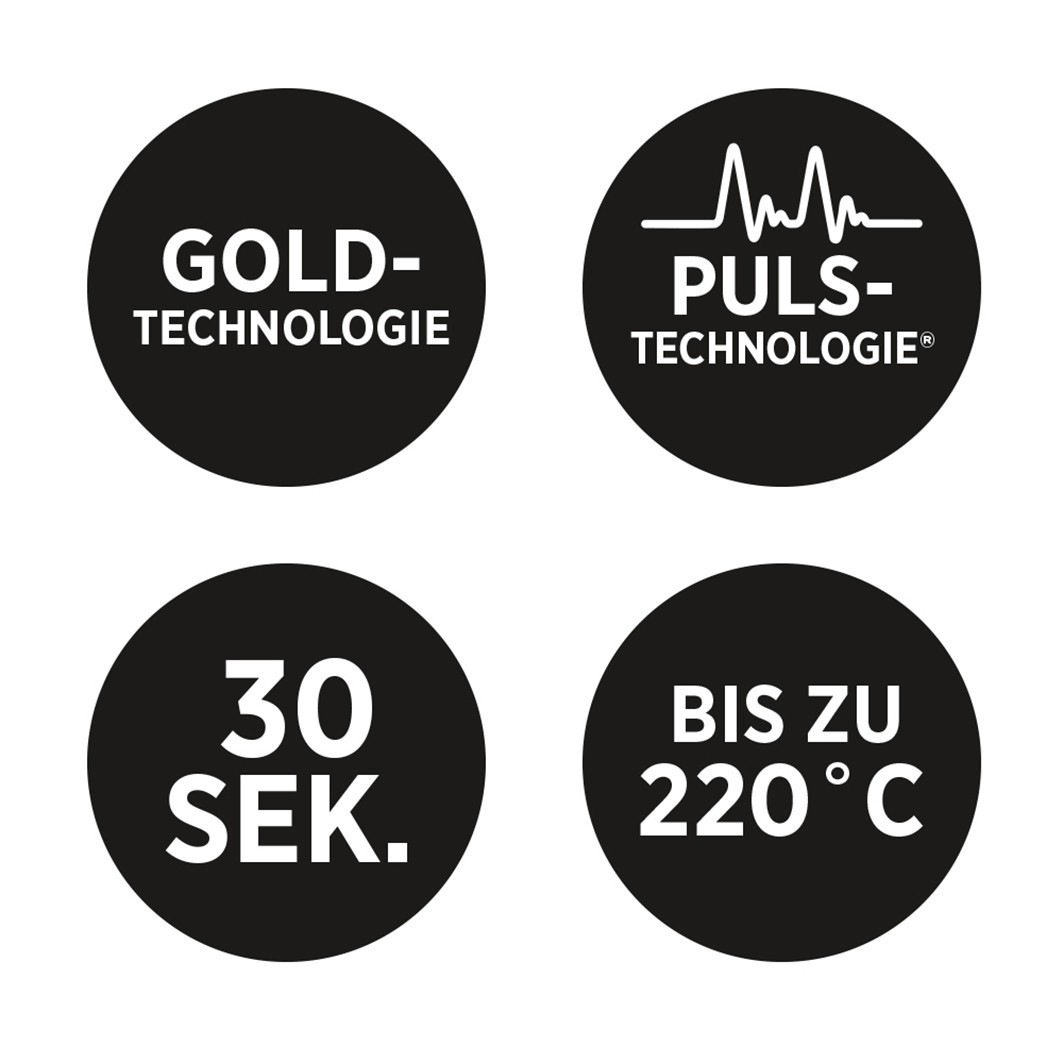 HOT TOOLS uvijač za kosu Black Gold Pro Signature 32mm kliješta za uvijanje kose - 1 komad