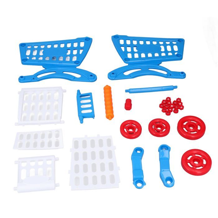 Juego de carrito de la compra infantil, juguetes educativos para niños, juego de comida para el desarrollo