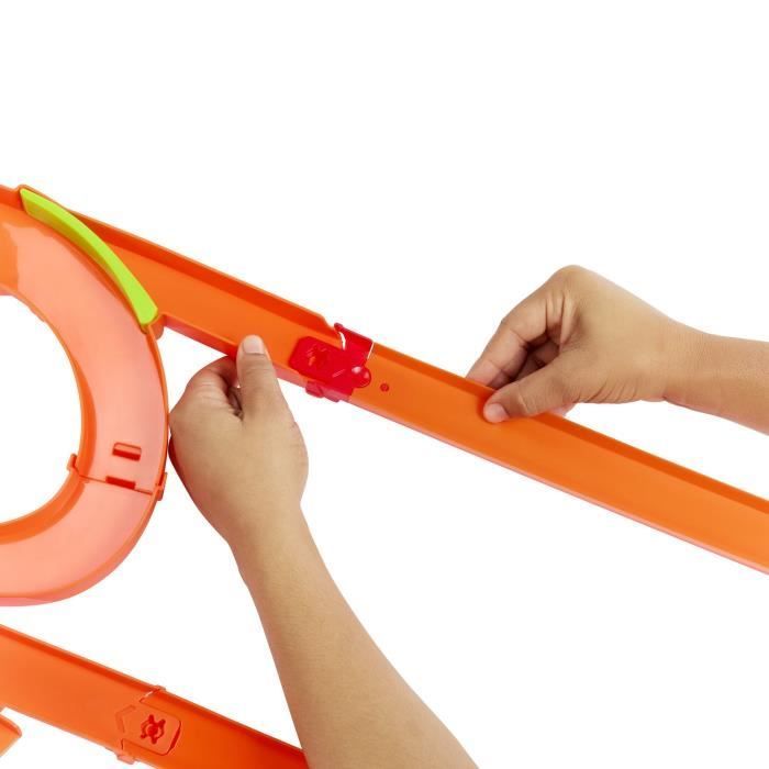 Hot Wheels - Piste Multi Crash - Coffret propulseur motorisé et voiture - Hot Wheels - JFD12