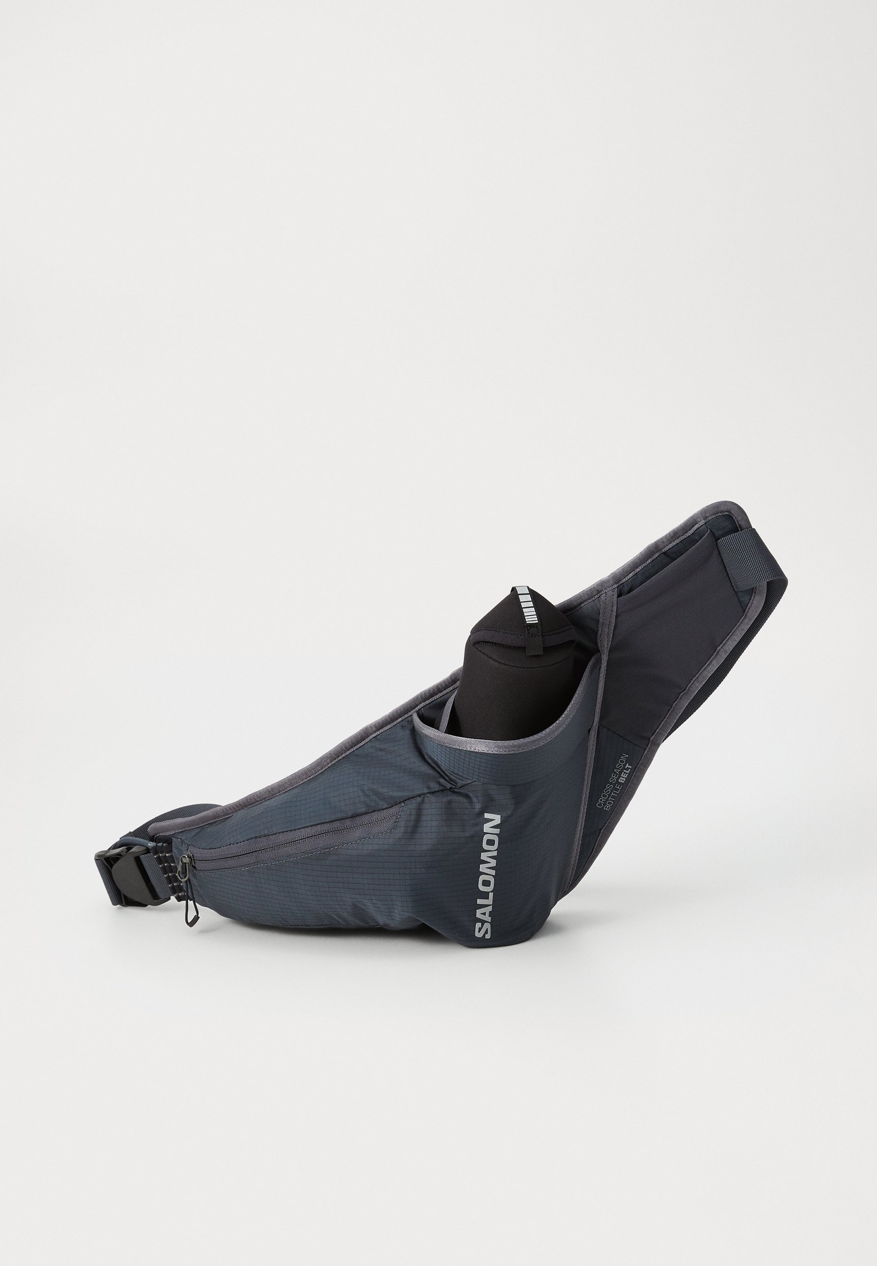CROSS SEASON BOTTLE BELT UNISEX - Vyölaukku - eebenpuu/mustaSalomon