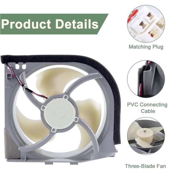 DA97-15765A DA31-00340A Conjunto de motor de ventilador de condensador para refrigerador Samsung DA97-12842A, DA31-00278C DC
