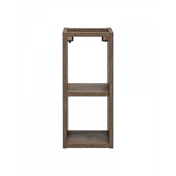 Complete badkamerset met dubbele wastafel, 180 cm + 6 elementen - Rosario Oak