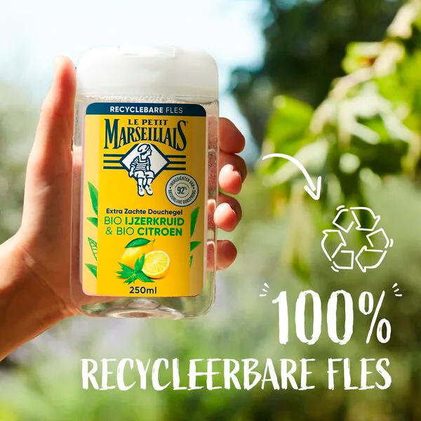 Le Petit Marseillais Extra Doux Żel pod prysznic z organiczną werbeną i organiczną cytryną<br>250ml