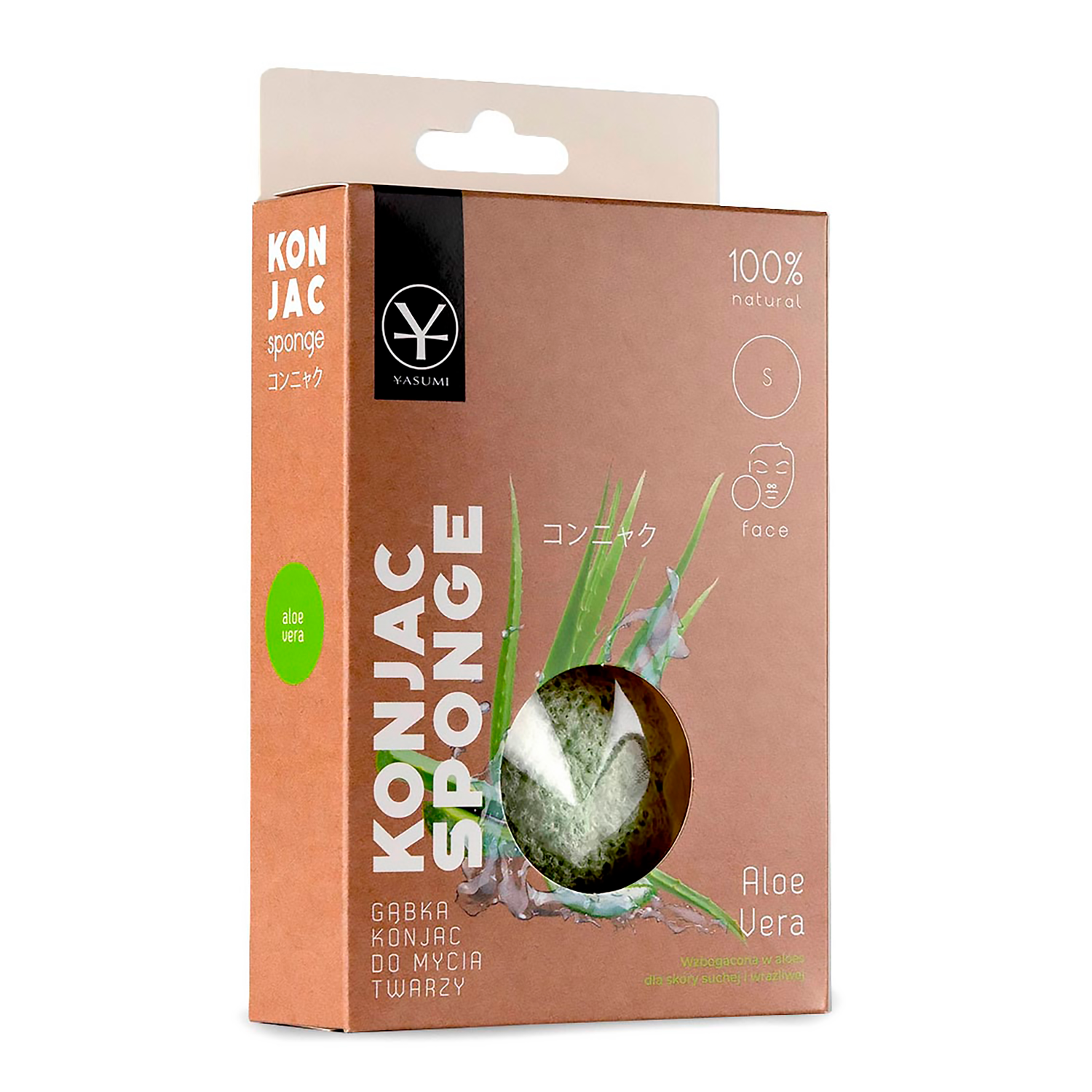 Yasumi Konjac Aloe Vera