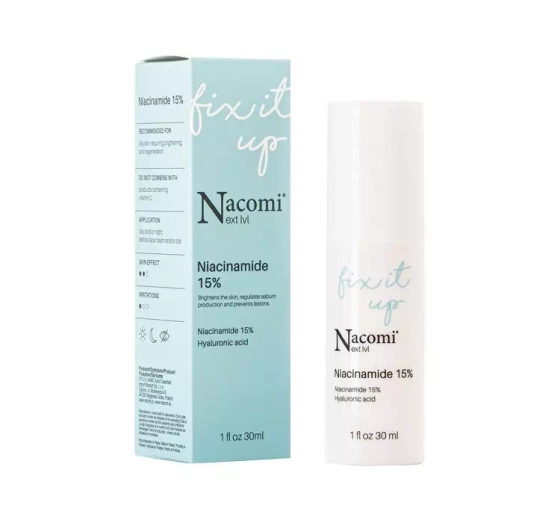 Nacomi Next Level Fix It Up niacynamide 15% serum do twarzy 30 ml
