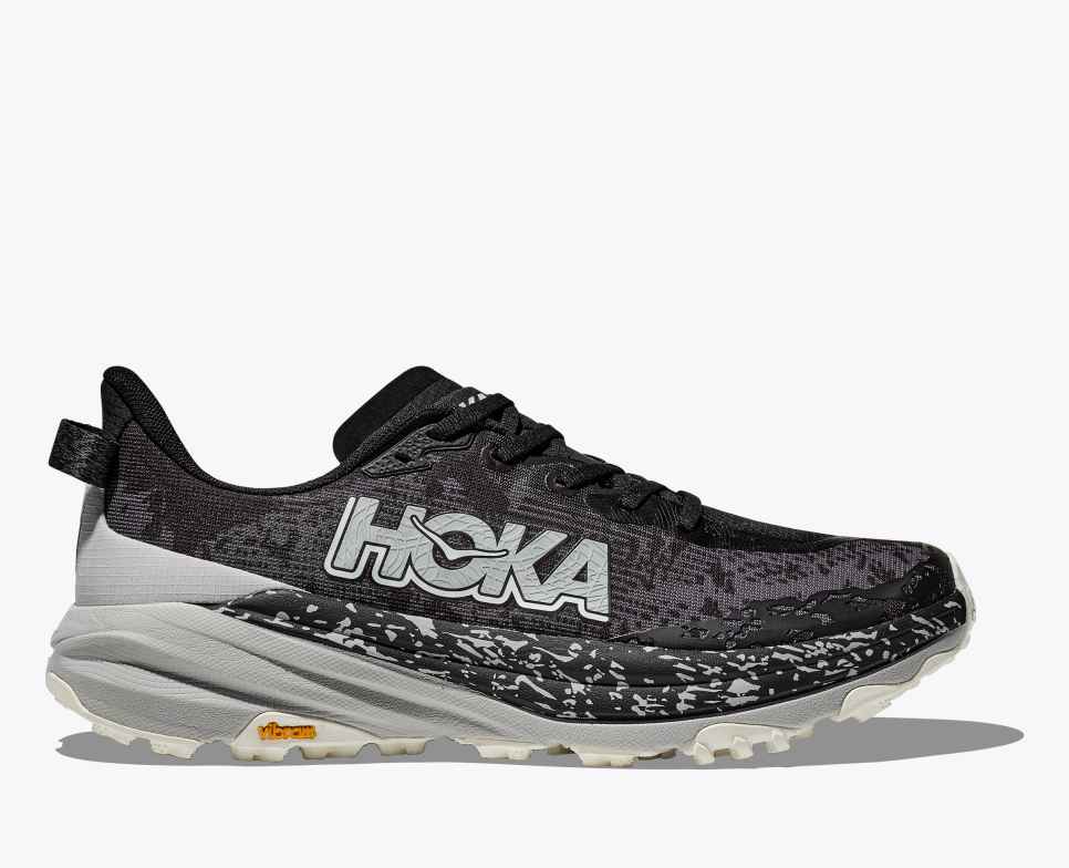 HOKA Speedgoat 6 Negro / Polvo de estrellas