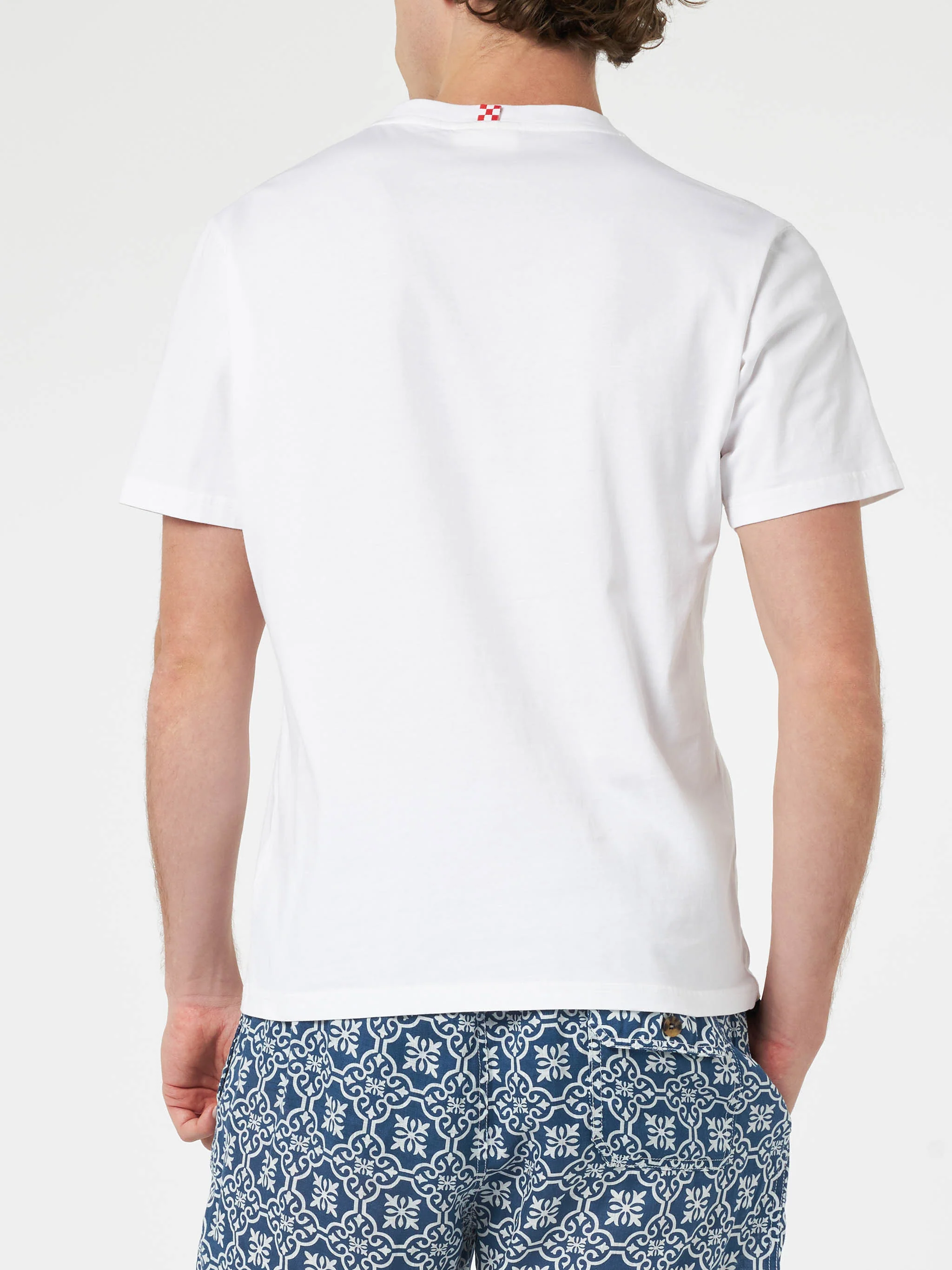 T-shirt Man | MC2 Saint Barth | White Cotton Jersey | 
