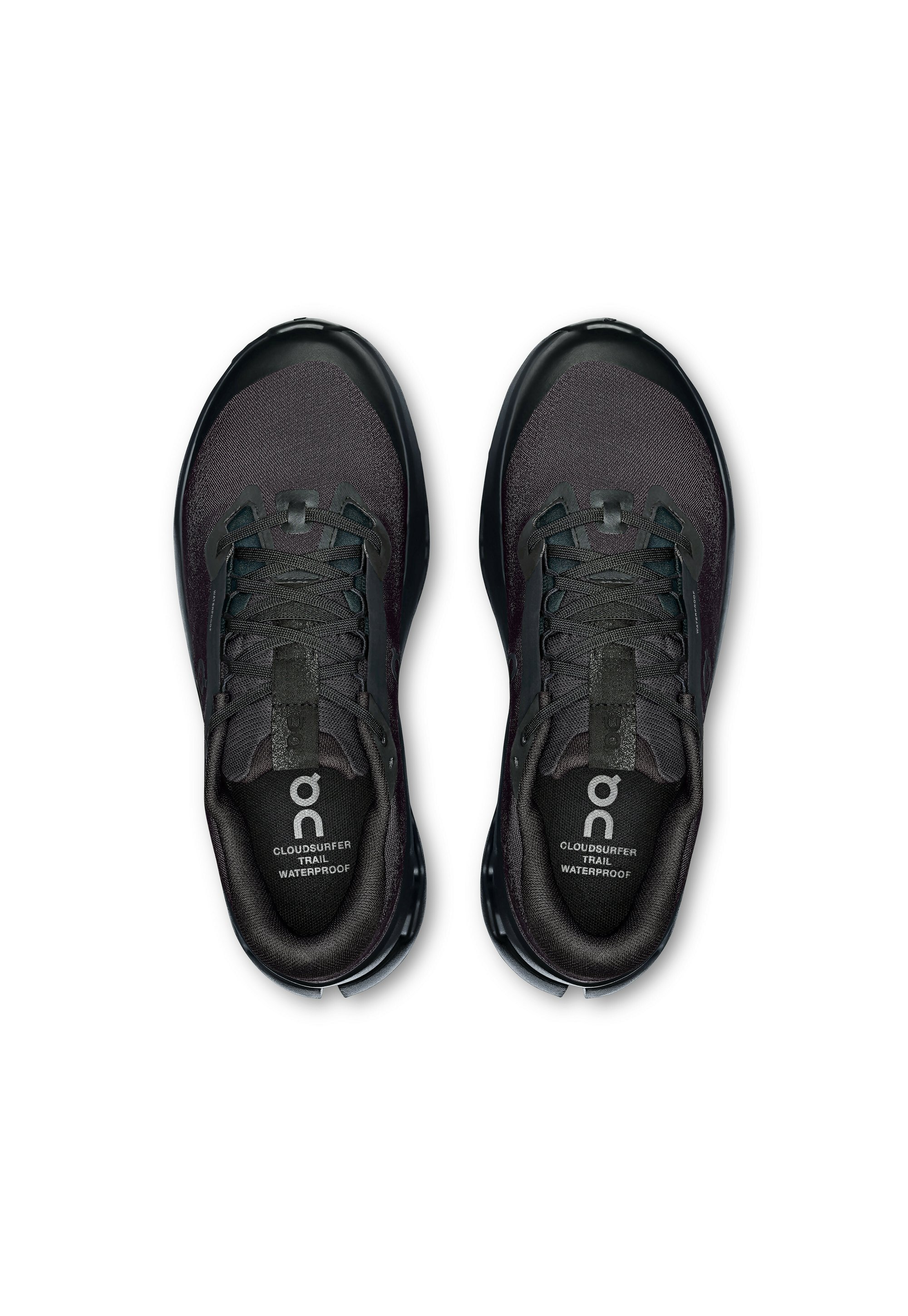 Op CLOUDSURFER TRAIL 2 WP - Trailrunningschoenen - zwart zwart