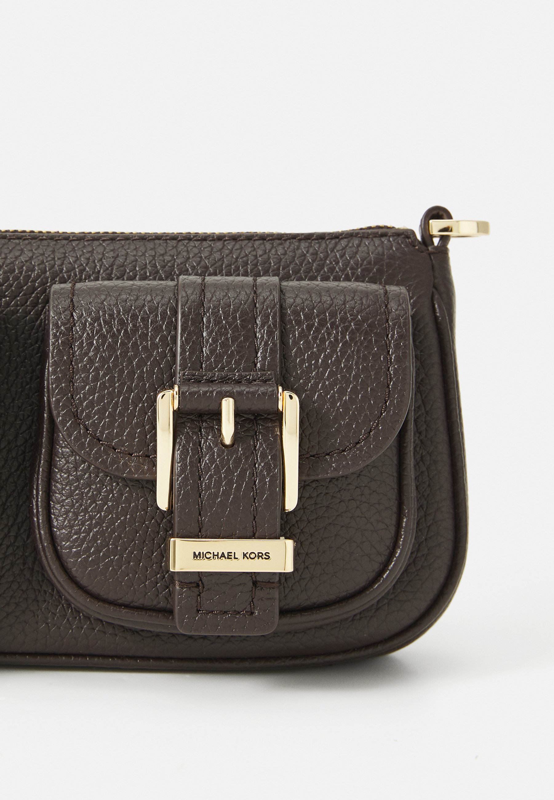 MICHAEL Michael Kors ZOE POUCHETTE - Handtas - chocolade