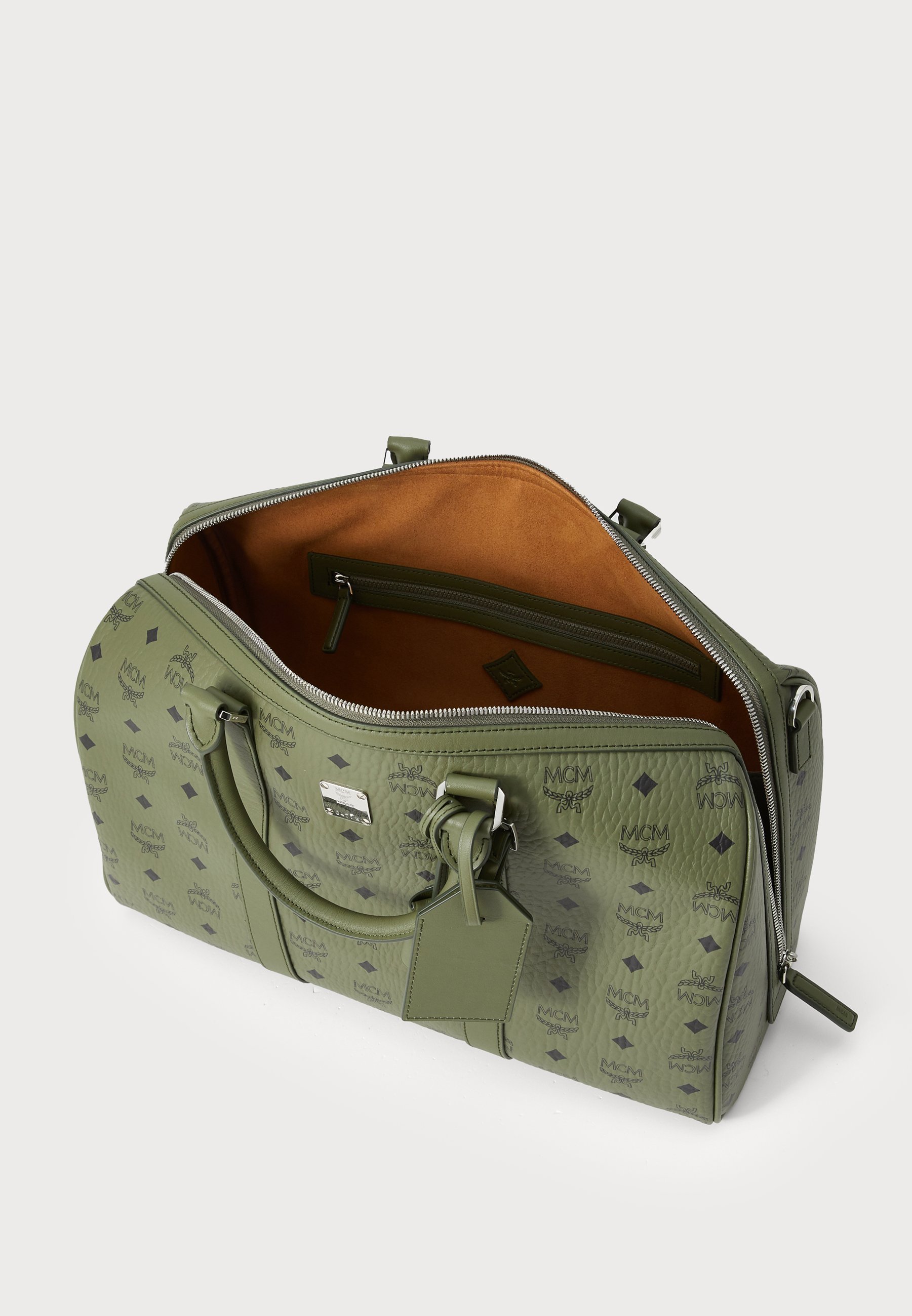 MCM OTTOMAR UNISEX - Borsa da weekend - khaki moss