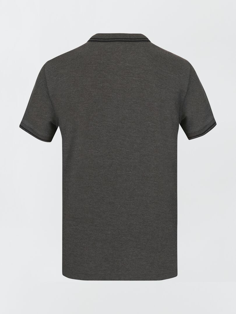 Umbro poloshirt van katoenpiqué - GRIJS
