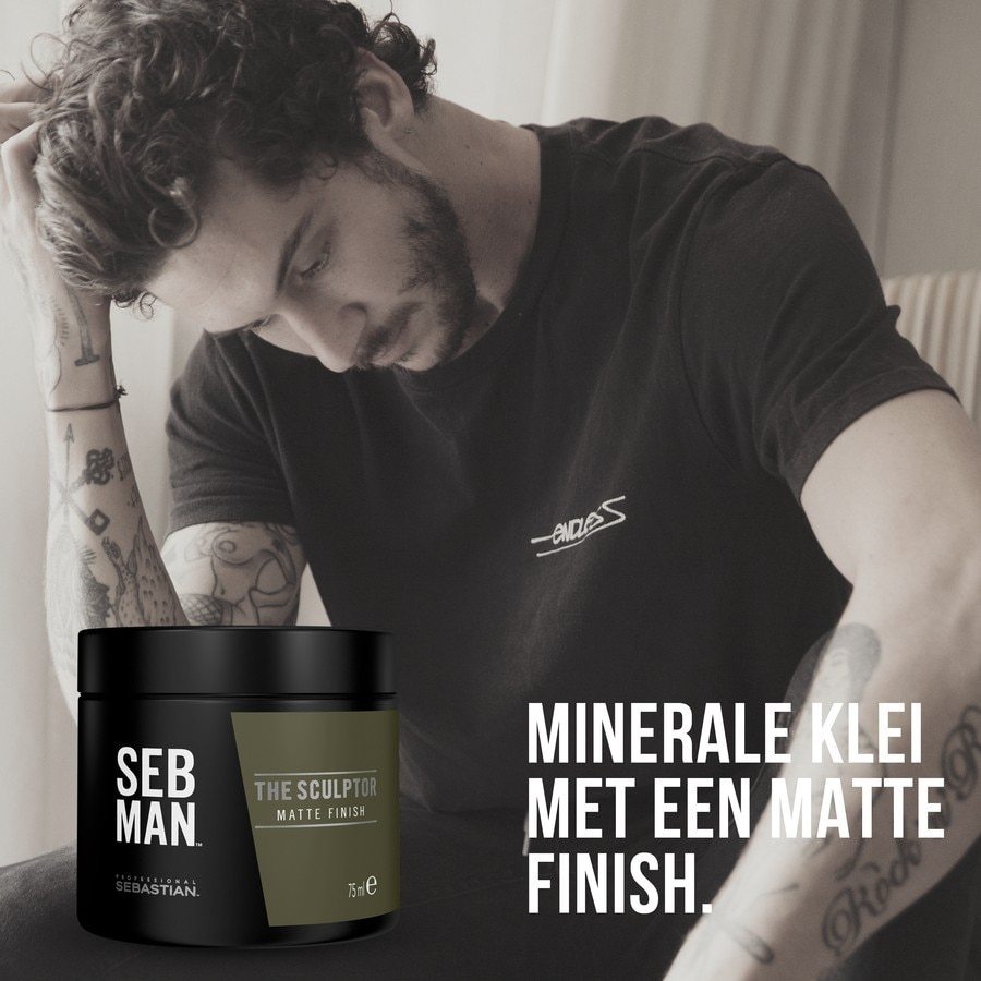 SEB MAN Gél na vlasy The Sculptor Matte Clay - 75 ml