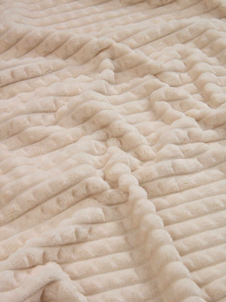 HAGTORN Prekrivač HAGTORN 200x220 flis bež
