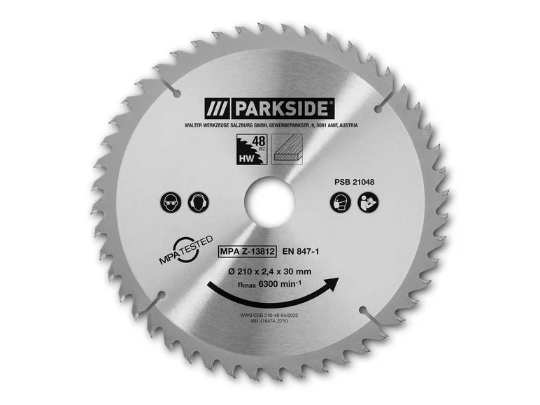 PARKSIDE®-pyörösahanterä