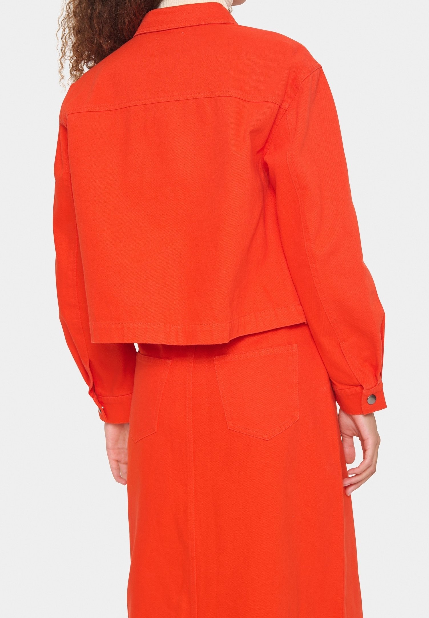 Saint Tropez spijkerjas - oranje