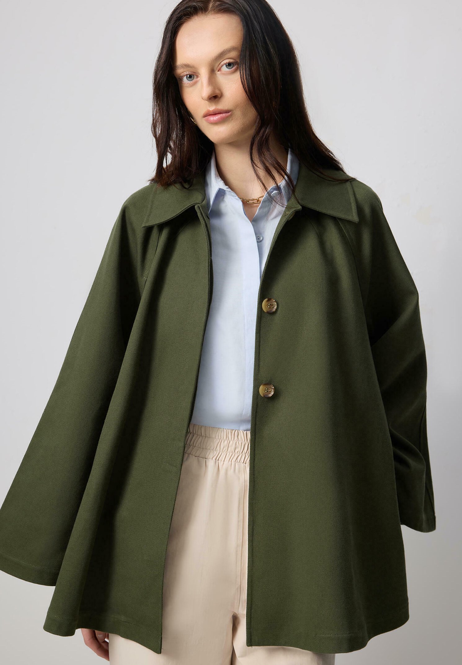 Touché Privé GABARDINE - Jaqueta de verão - cáqui