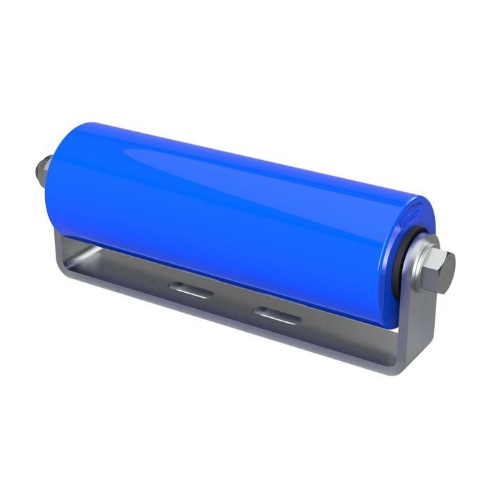 SUPROD 250mm galvanized blue polyurethane side roller trailer with launching aid for boat trailers