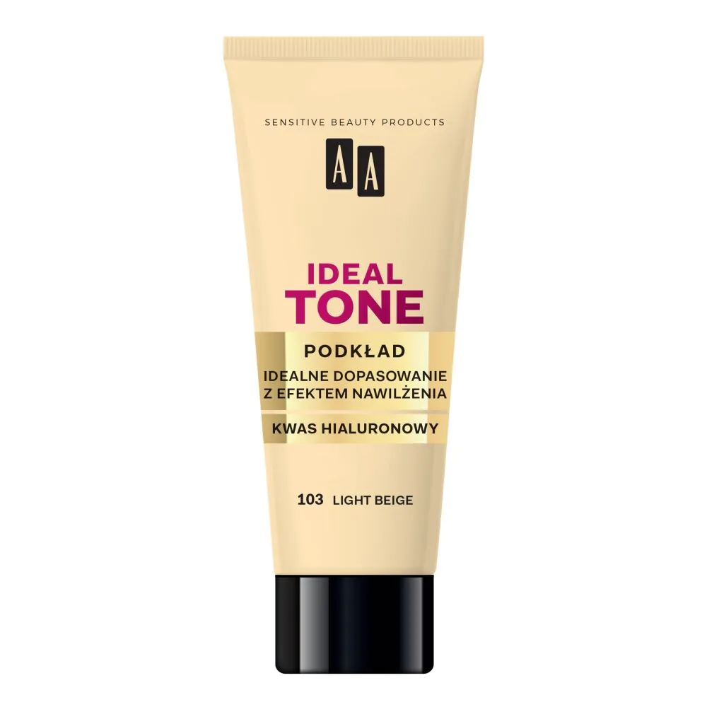 AA Make Up Ideal Tone Podkład do twarzy, 103 Light Beige