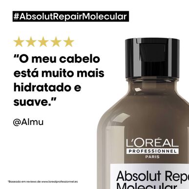 L'Oréal Professionnel Serie Expert Absolut Repair Molecular Schampo för skadat hår 500 ml
