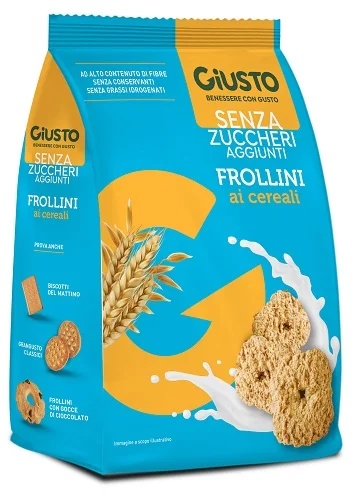 GIUSTO Giusto Suikervrije Koekjes 350G