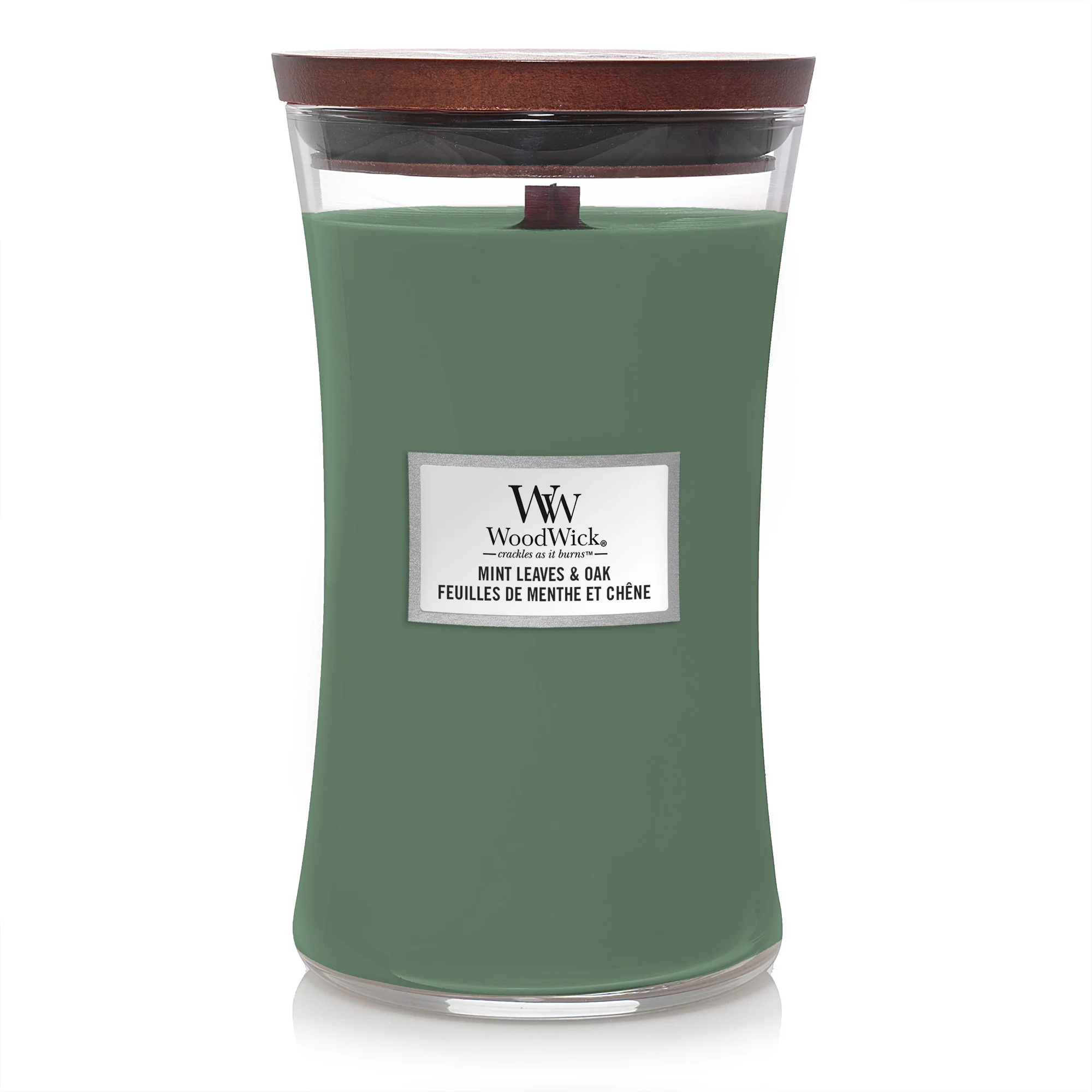 Hourglass Candles Mint Leaves & Oak - Candela Profumata