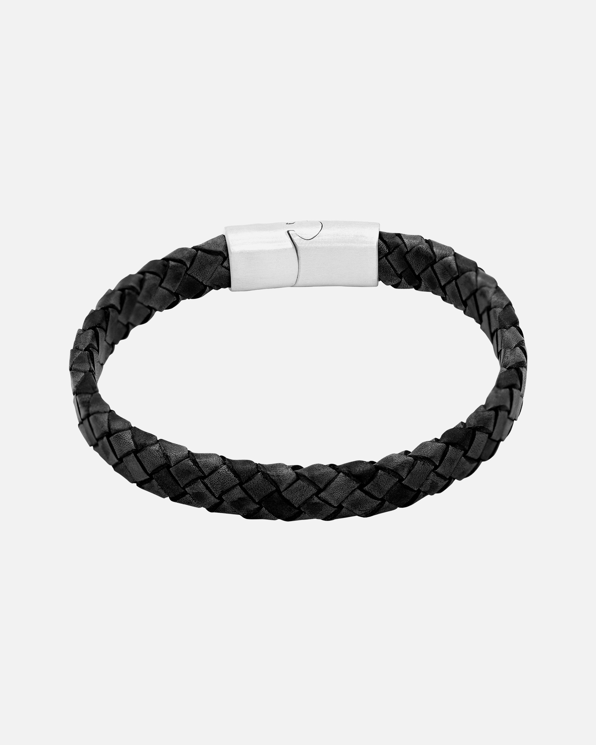 Heideman Bracelet en cuir Mika noir