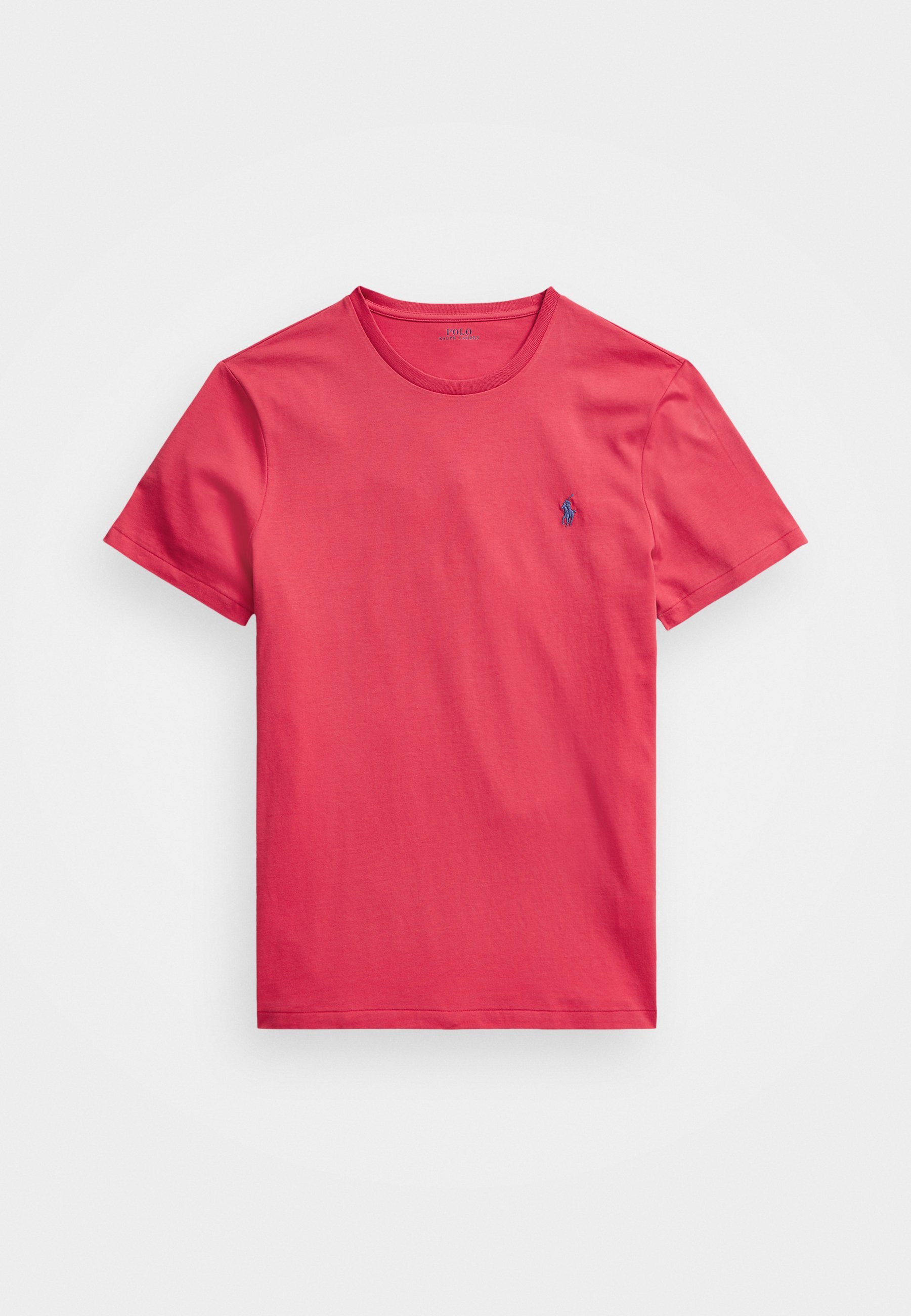 Polo Ralph Lauren CUSTOM SLIM FIT JERSEY CREWNECK T-SHIRT - T-shirt basic - rosso alba