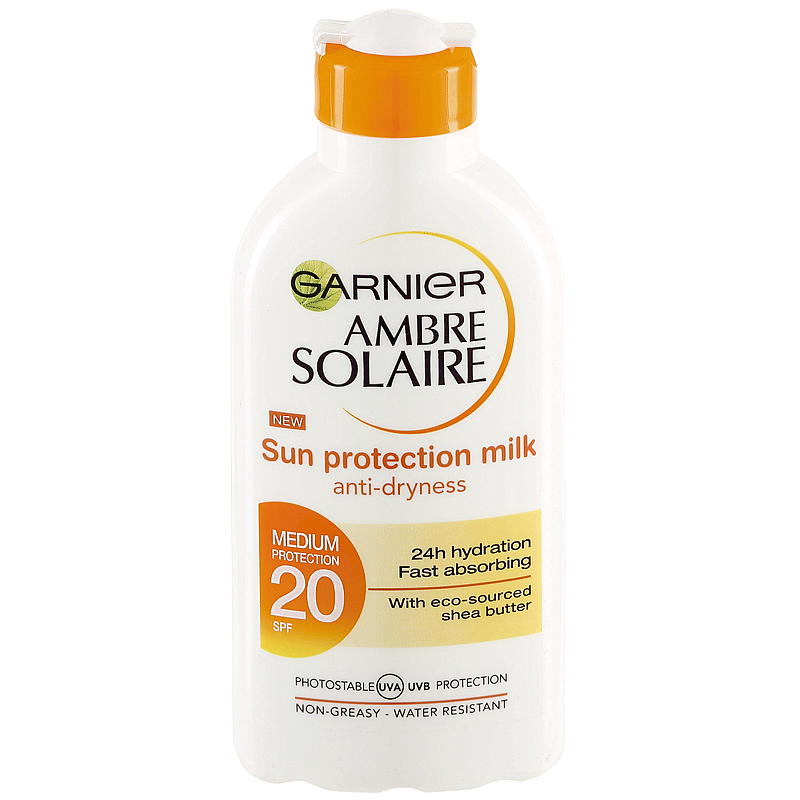 Garnier aurinkovoide, SPF20 200 ml Ambre Solaire