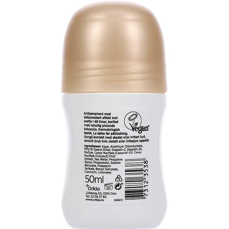 Sunsilk Desodorante 50 ml Cuidado del Coco Sunsilk